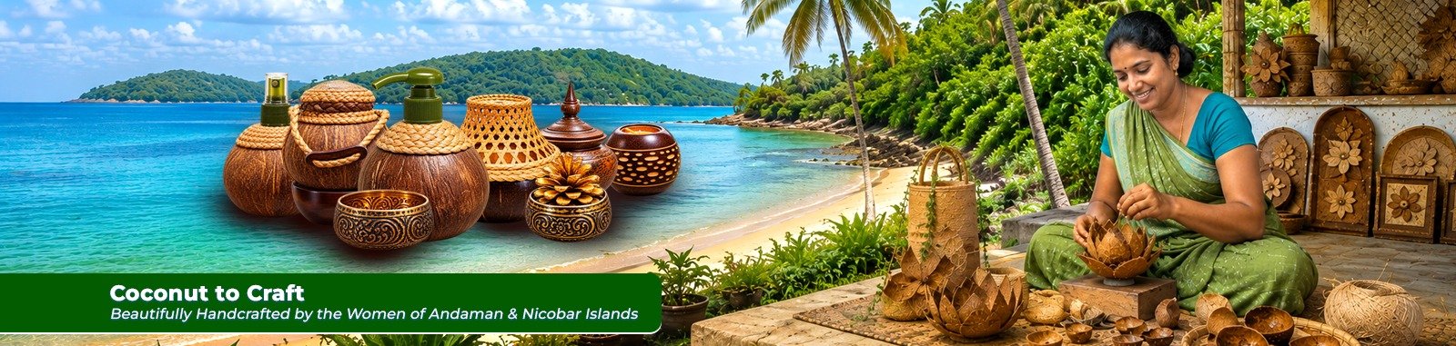 The soul of the islands, carved and woven by hand