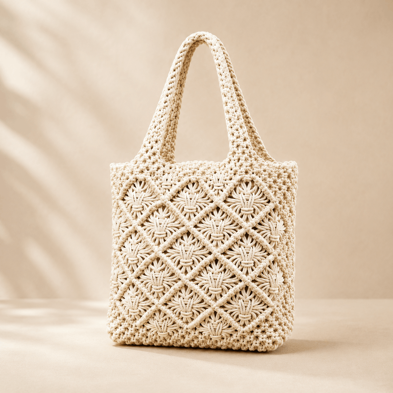 Handmade Crochet Pattern Handbag